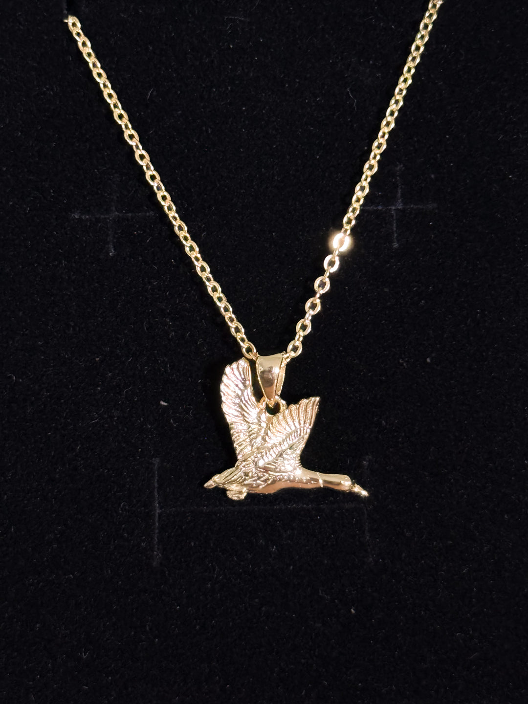 Gold Women’s Mallard Necklace