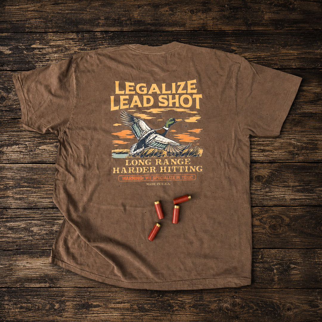 Legalize Lead Shot Retro T-Shirt