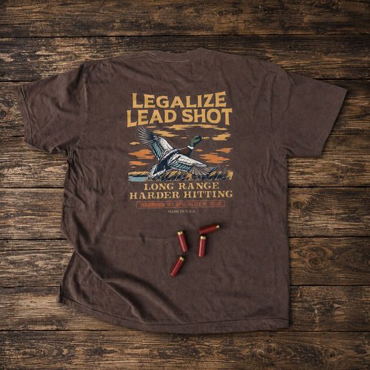 Legalize Lead Shot Retro T-Shirt