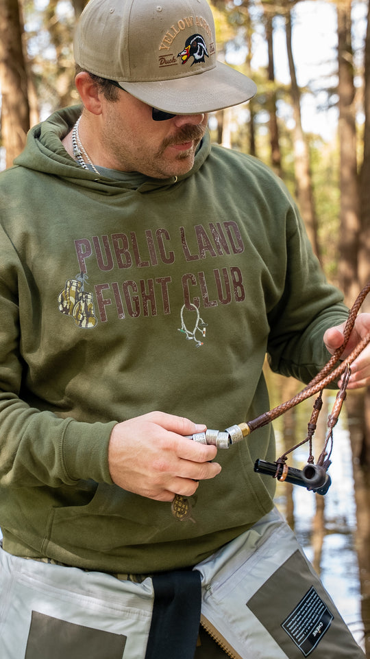 Public Land Fight Club Hoodie