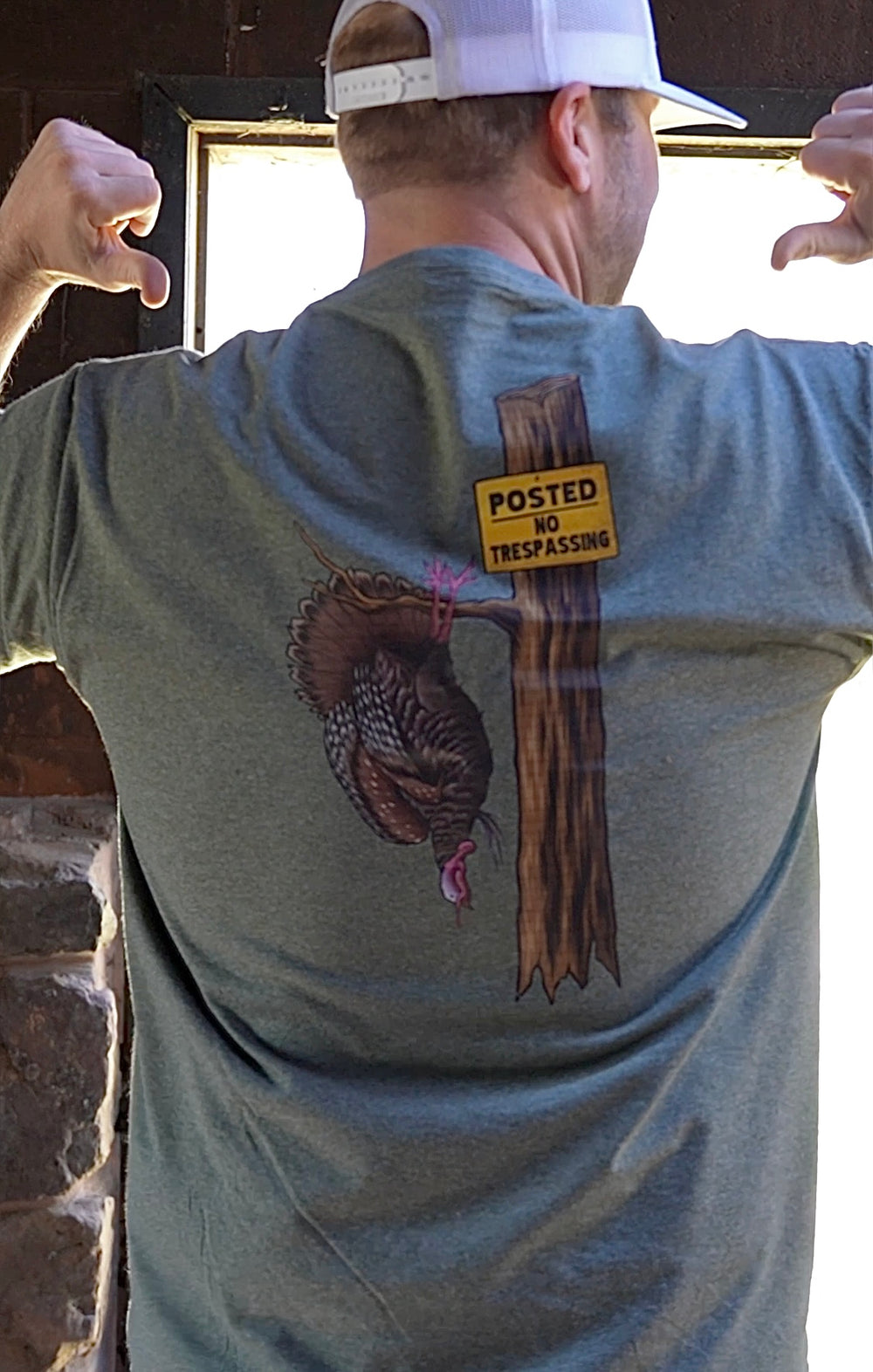 Posted Limb-Hanger Tee