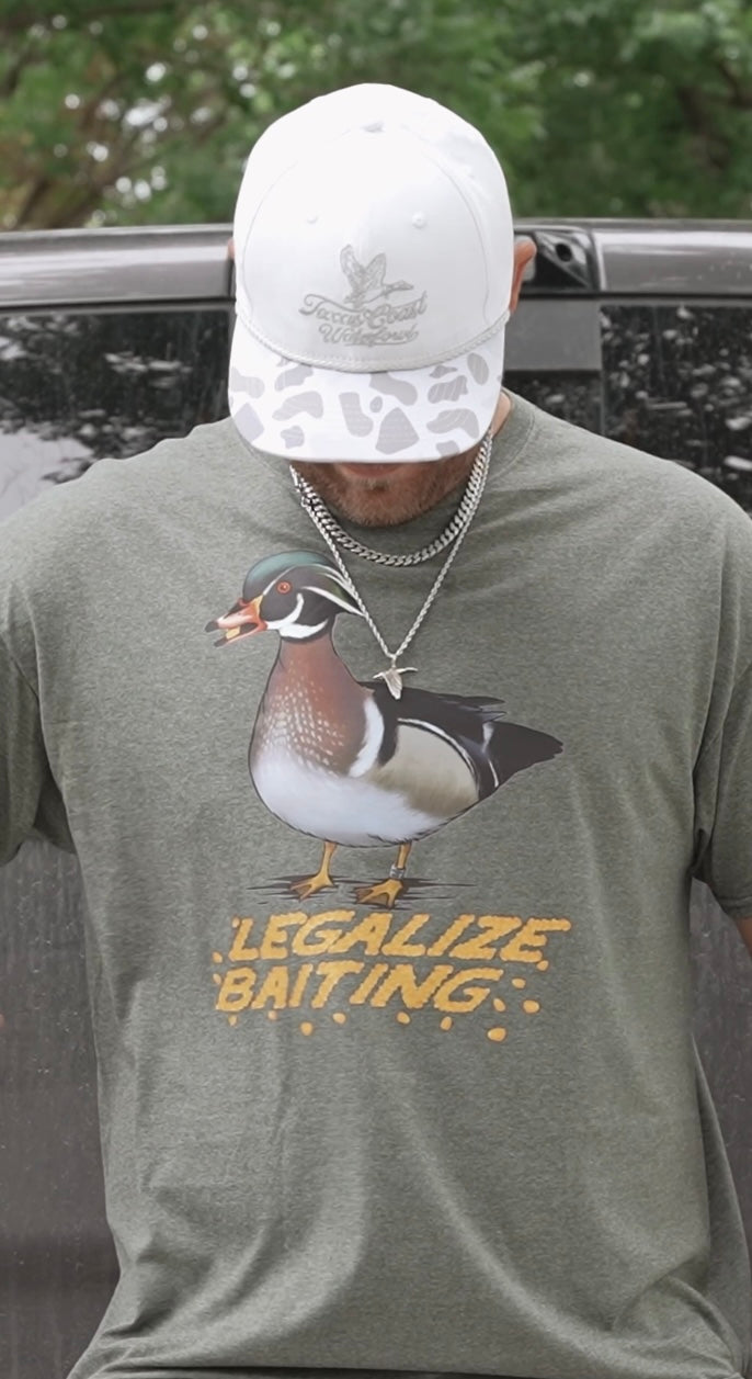 Wood Duck Legalize Baiting Tee