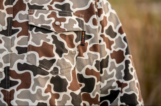 Duck Camo Pearl Snap FR (PRE-ORDER)