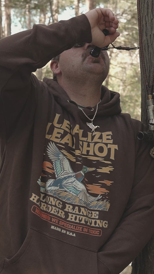 Legalize Lead Shit Retro Hoodie