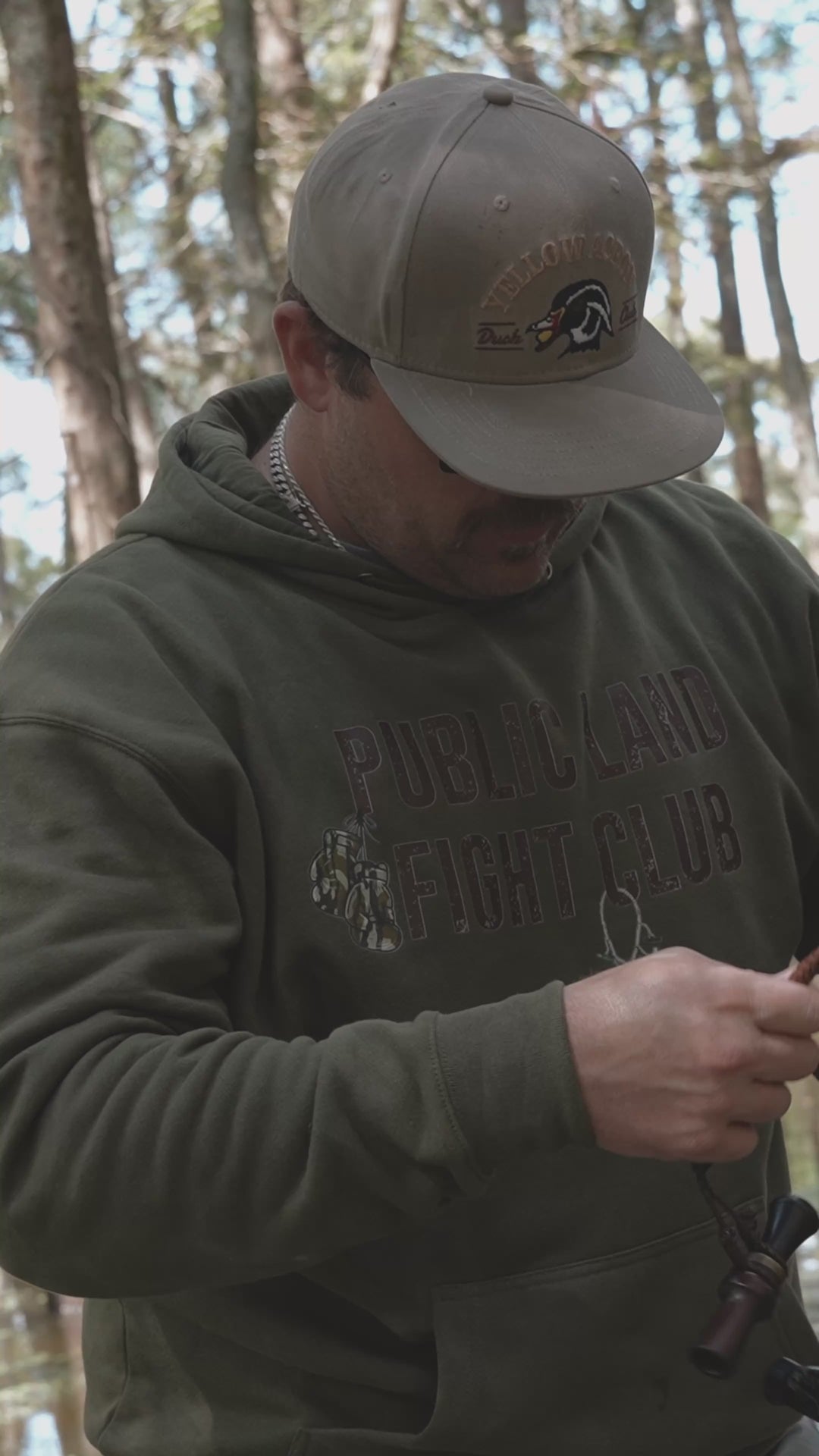 Public Land Fight Club Hoodie